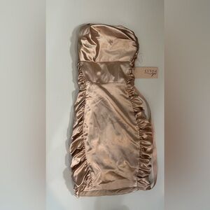 Minidress with tags ! New ! Color rose gold ! Size XS